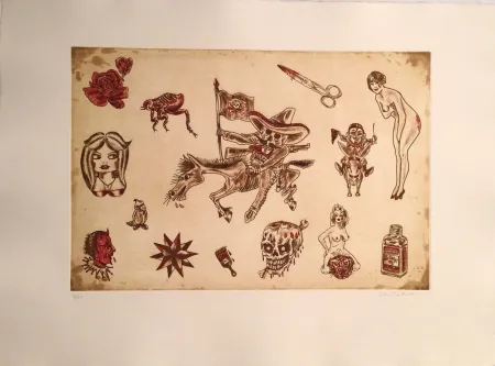 Incisione Lakra (Dr.) - Untitled, #9