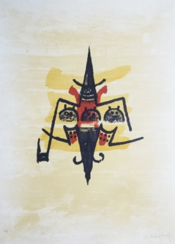 Litografia Lam -  El ultimo viaje del buque fantasma - 12