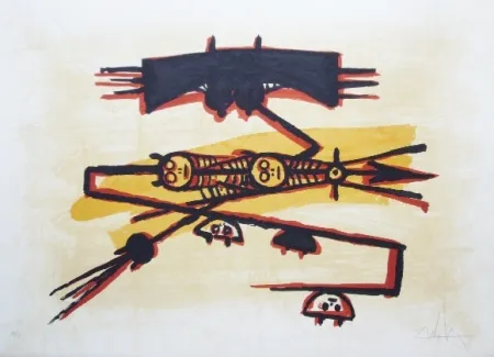 Litografia Lam - El ultimo viaje del buque fantasma - 3