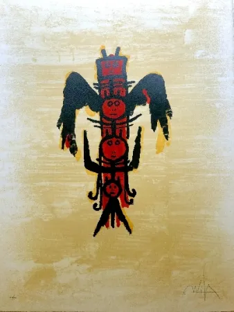 Litografia Lam - El ultimo viaje del buque fantasma - 9