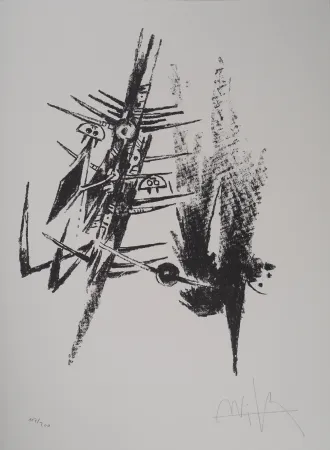 Incisione Lam - Figures Fantastiques