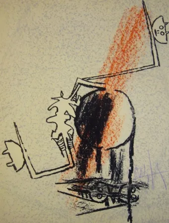 Litografia Lam -  Le monde de l'art n'est pas le monde du pardon