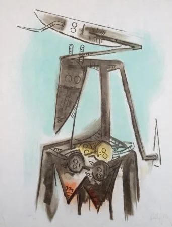 Litografia Lam - Le regard vertical 2