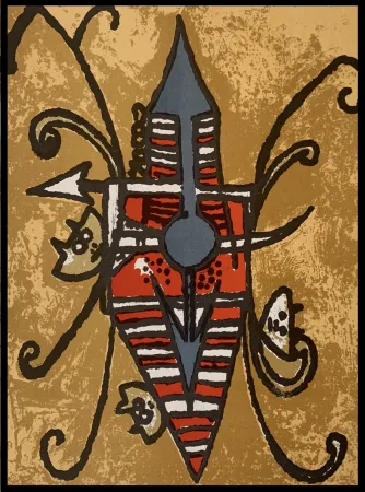 Litografia Lam - Oiseau du possible