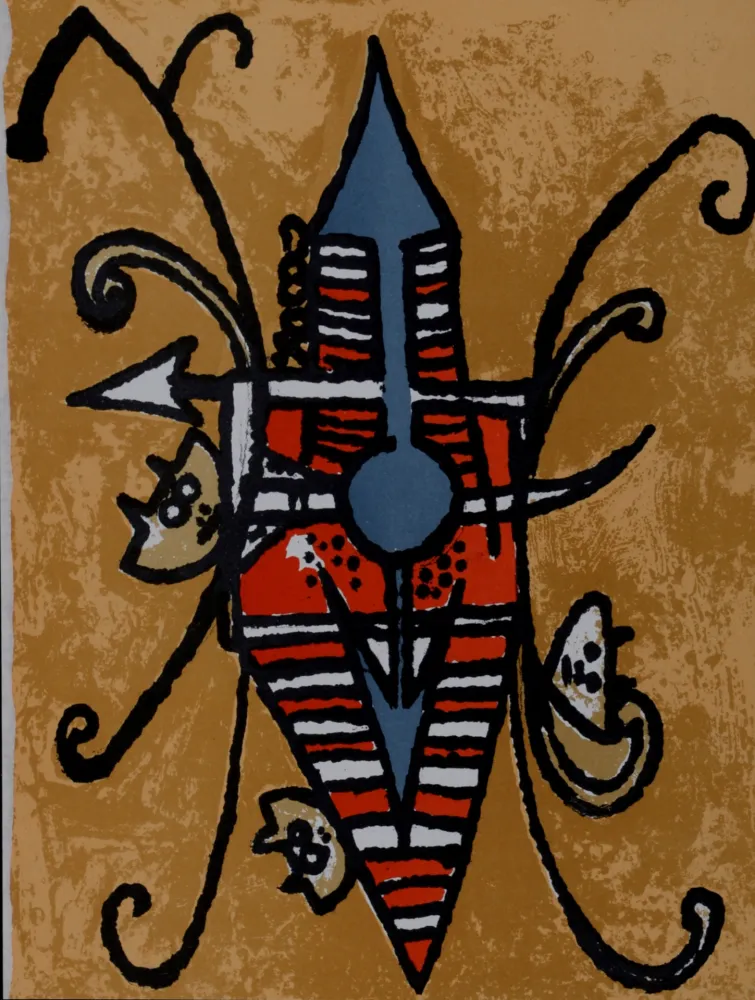 Litografia Lam - Oiseau du Possible, 1979