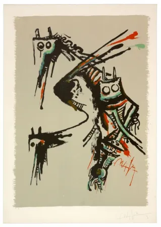 Litografia Lam - Salon de Mai