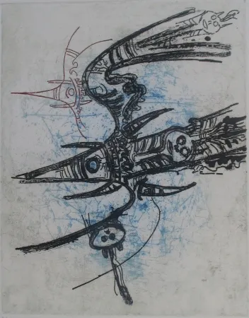 Acquatinta Lam - Sans titre