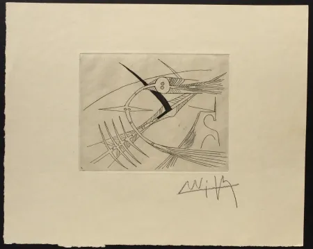 Incisione Lam - Sans Titre 5801