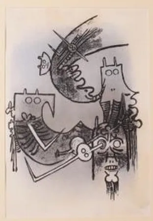 Litografia Lam - SENZA TITOLO