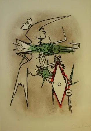 Litografia Lam - SENZA TITOLO