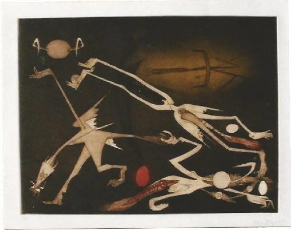 Incisione Lam - Senza titolo