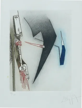 Incisione Lam - UNTITLED