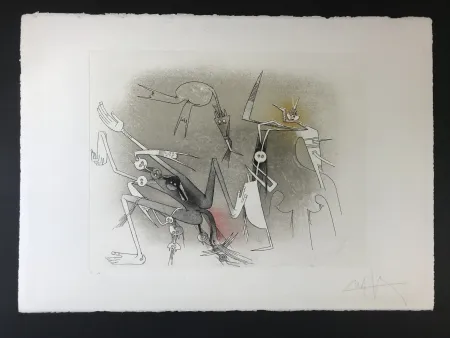 Acquaforte E Acquatinta Lam - Untitled from ''Visible invisible folder''