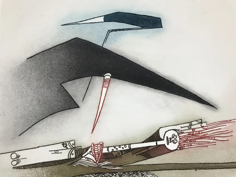 Acquaforte E Acquatinta Lam - Vingtième Parallèle Suite ( 20th Parallel Series )