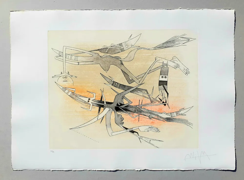 Acquatinta Lam - Visible invisible