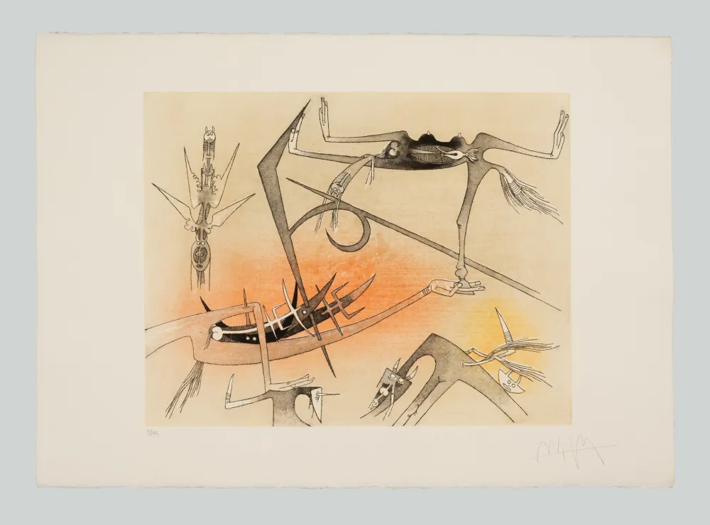 Incisione Lam - Visible invisible