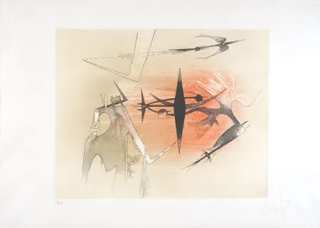 Acquaforte Lam - Visible invisible - plate IV