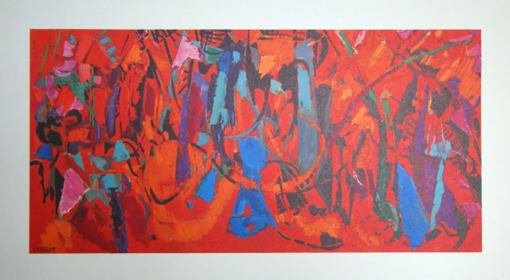 Litografia Lanskoy - Contre-attaque