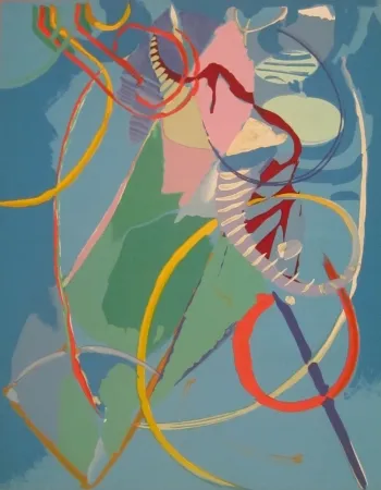 Litografia Lanskoy - Lithograph from the Génèse Portfolio