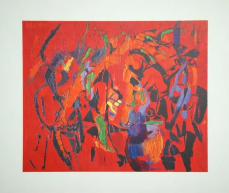 Litografia Lanskoy - Rupture poétique