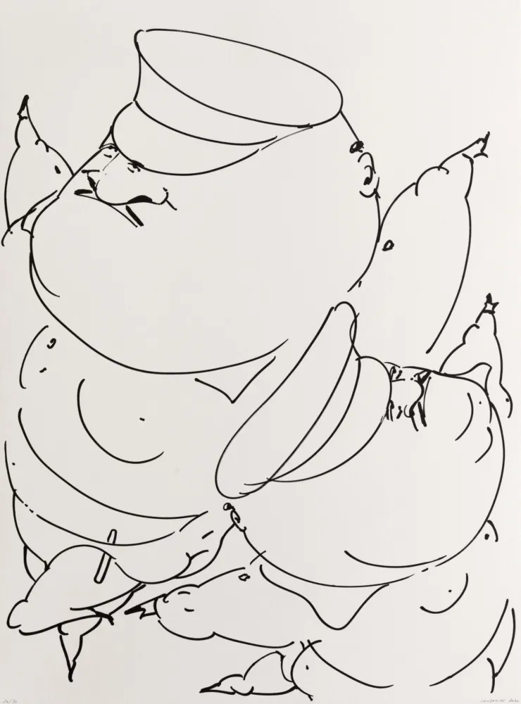 Litografia Lanzarini  - Demostración de autoridad