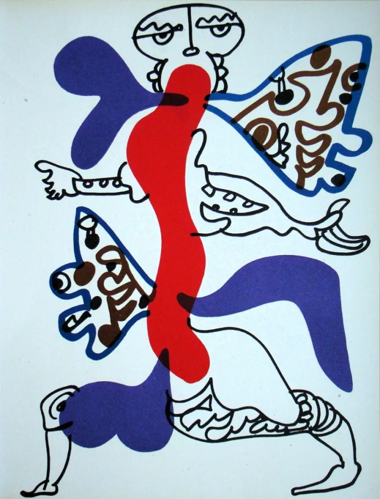 Litografia Lapicque - Apocalypse