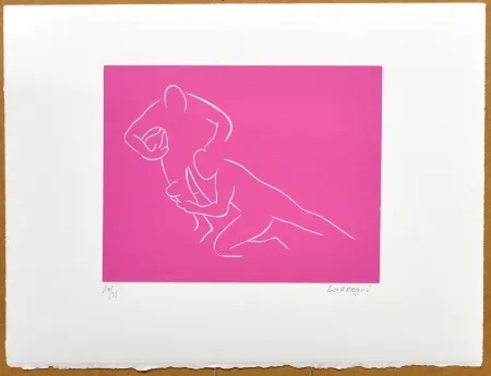 Linoincisione Larregui - Stade Français Paris