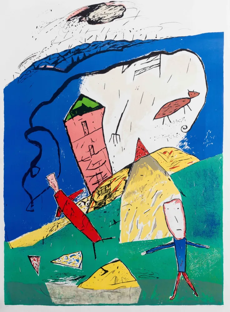 Litografia Larus - Sans titre