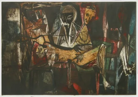 Acquaforte Lasansky - Pieta