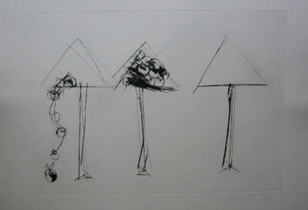 Incisione Lataster - Sans titre