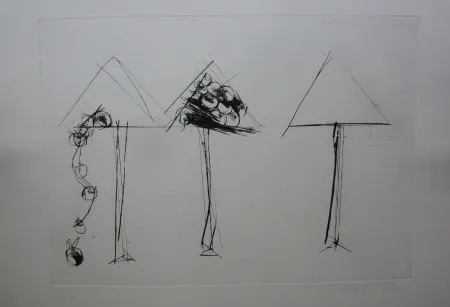 Incisione Lataster - Sans titre