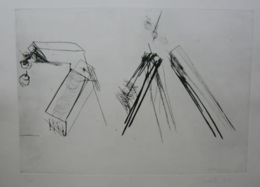 Incisione Lataster - Sans titre