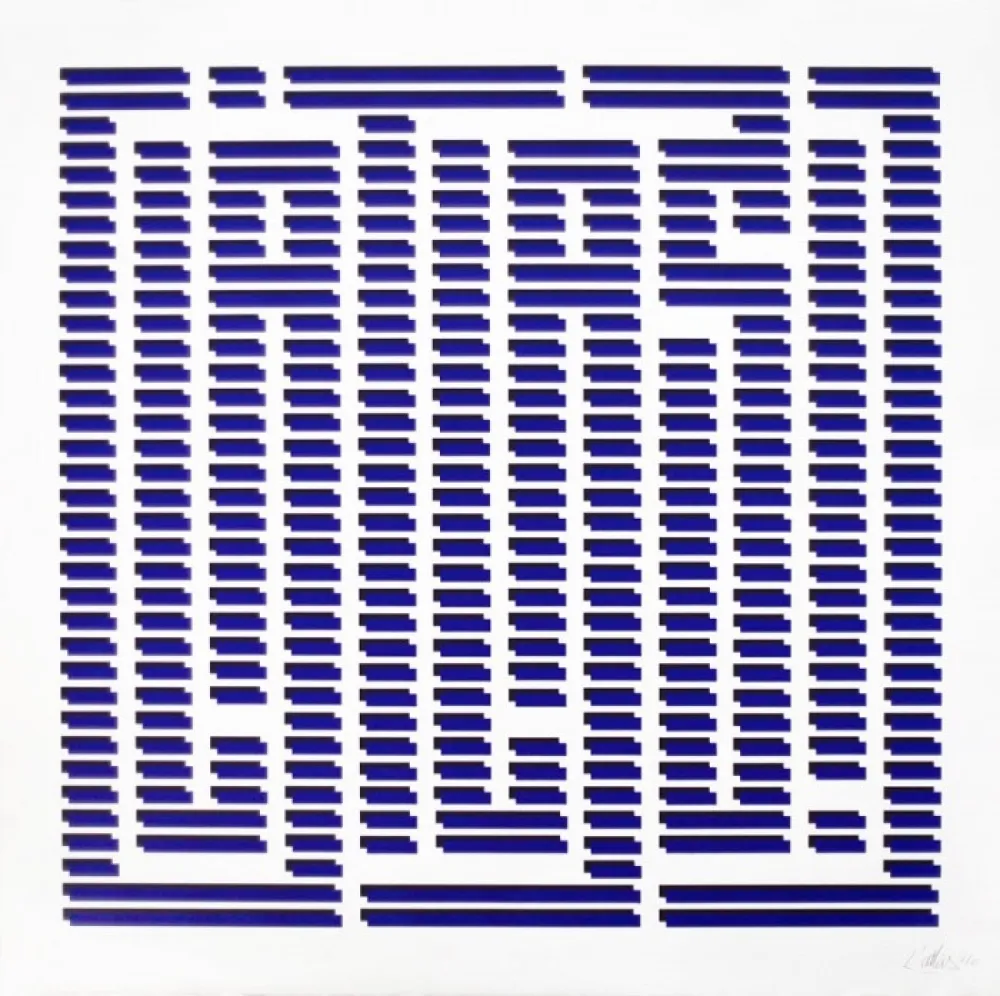 Litografia L'atlas - Persiennes