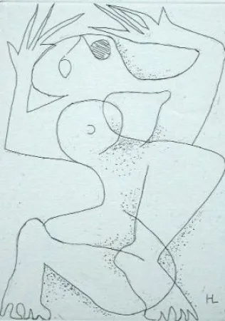 Acquaforte Laurens - L'exterminée