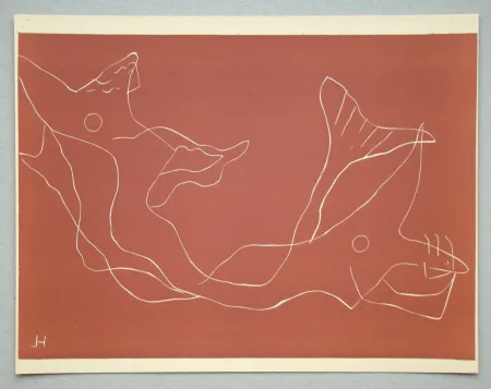 Linoincisione Laurens - Sirènes