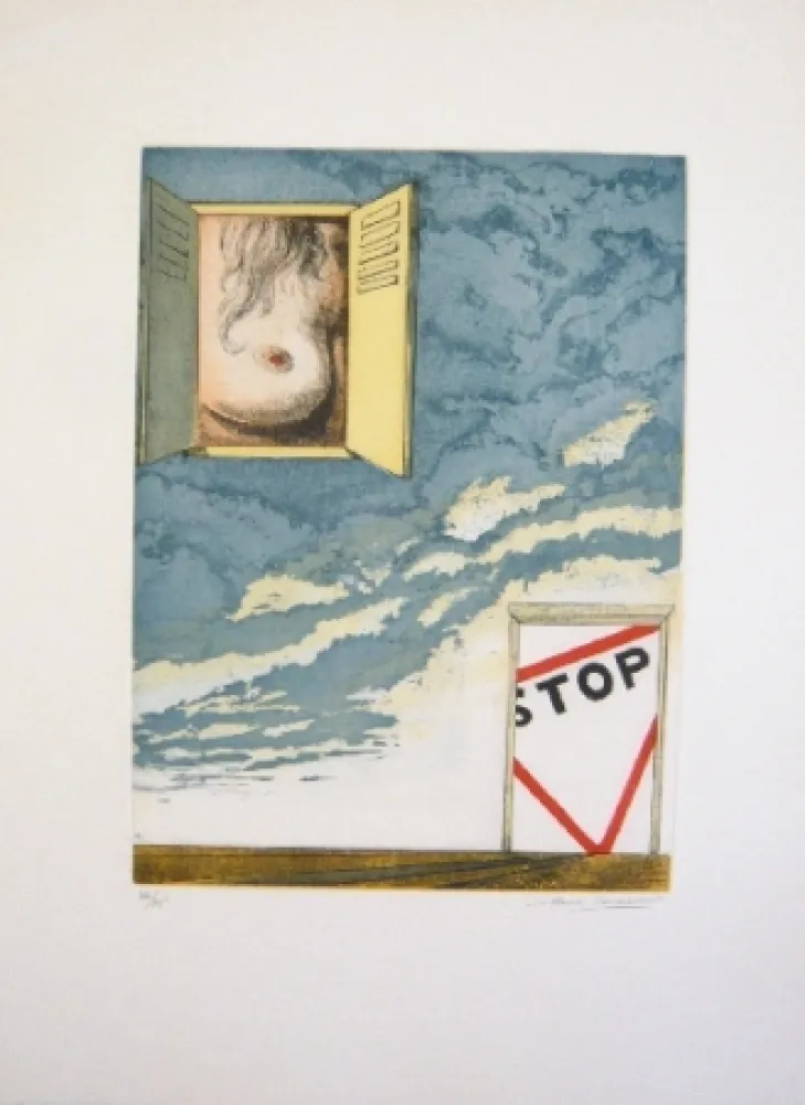 Acquaforte E Acquatinta Laventhol - Composition 2