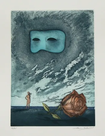 Acquaforte E Acquatinta Laventhol - Le miroir aux alouettes