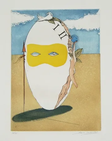 Acquaforte E Acquatinta Laventhol - Le miroir aux alouettes