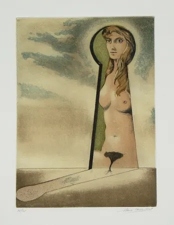 Acquaforte E Acquatinta Laventhol - Le miroir aux alouettes