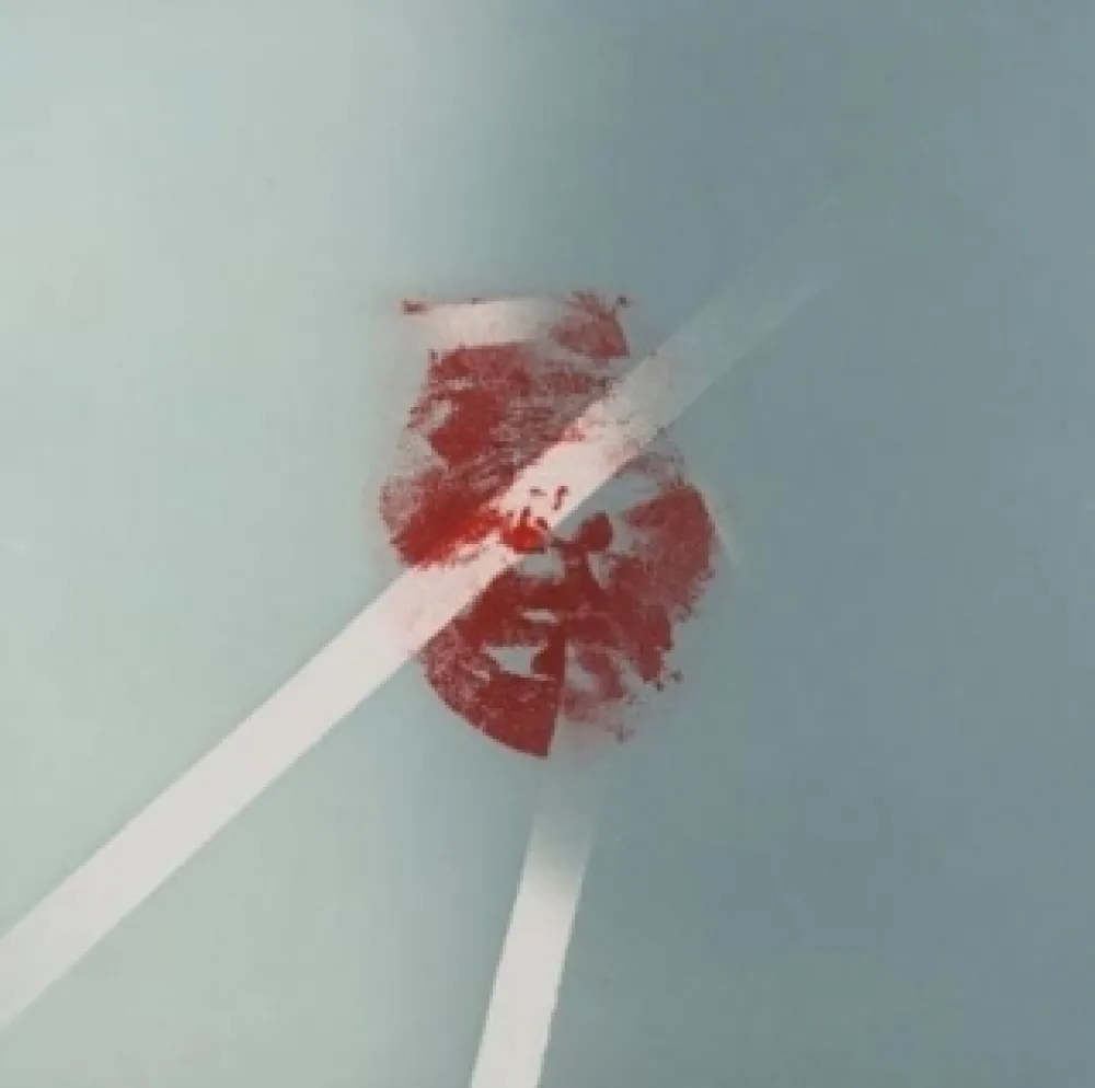 Acquatinta Le Brocquy - La mort d'un héros