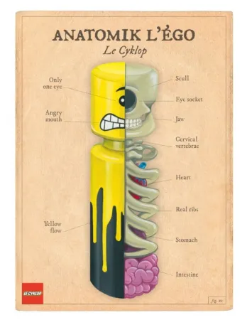 Grafica Numerica Le Cyklop - Anatomik l'Ego