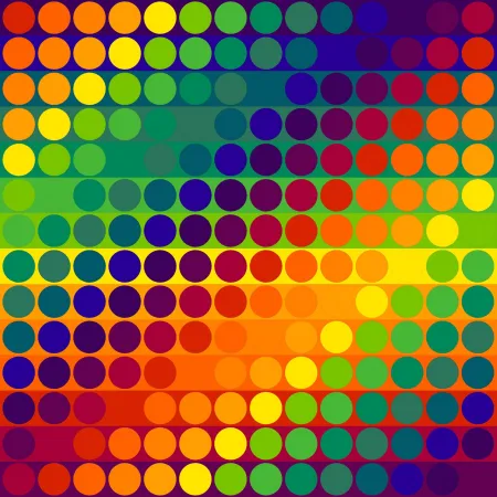 Litografia Le Parc - Color Secuencia 13