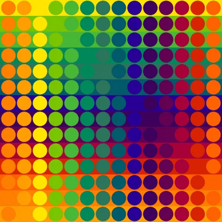 Litografia Le Parc - Color Secuencia 7