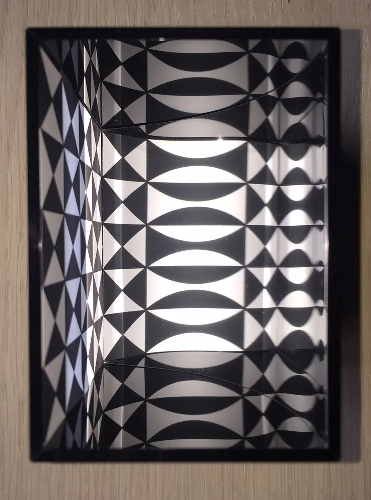 Multiplo Le Parc - Image virtuel par déplacement