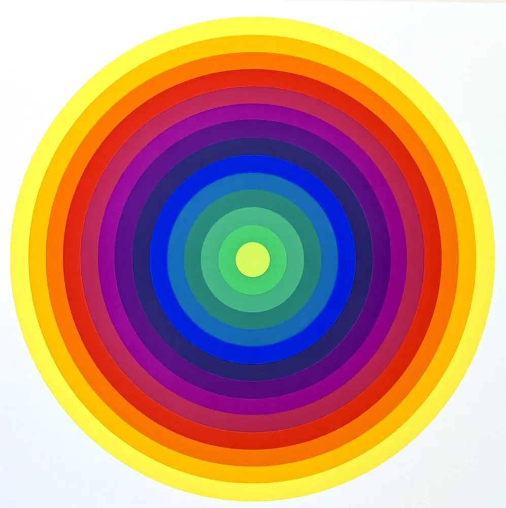 Serigrafia Le Parc - Julio Le Parc (1928) – Serigraphy on paper – 1971