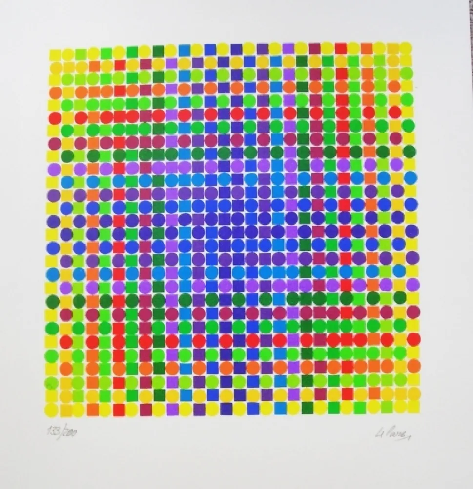 Serigrafia Le Parc - Julio Le Parc - Jean Luis Pradel