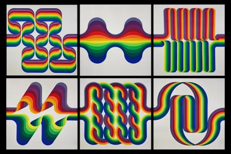 Litografia Le Parc - La Longue Marche. The Complete Set, 1974