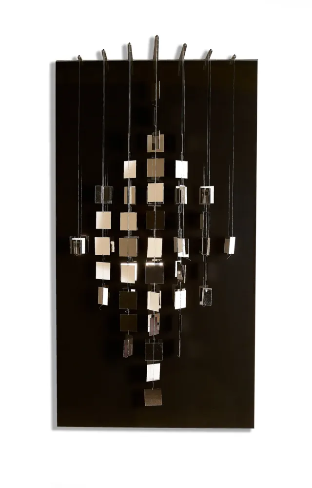 Multiplo Le Parc - Losange Virtuel sur noir