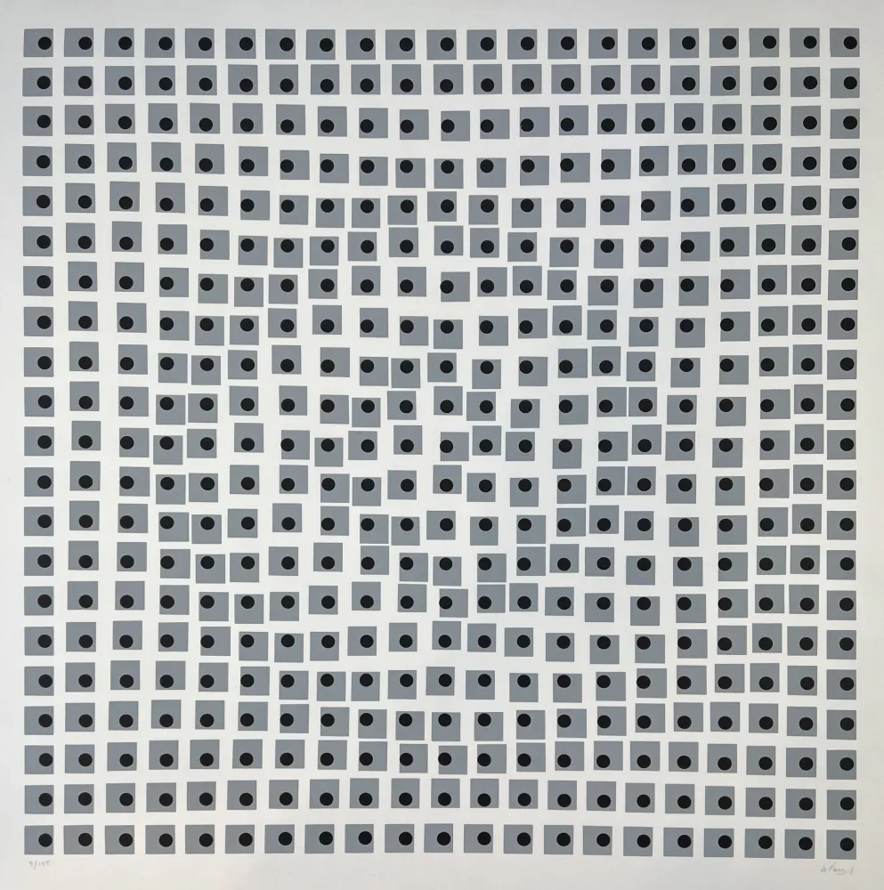 Serigrafia Le Parc - Untitled