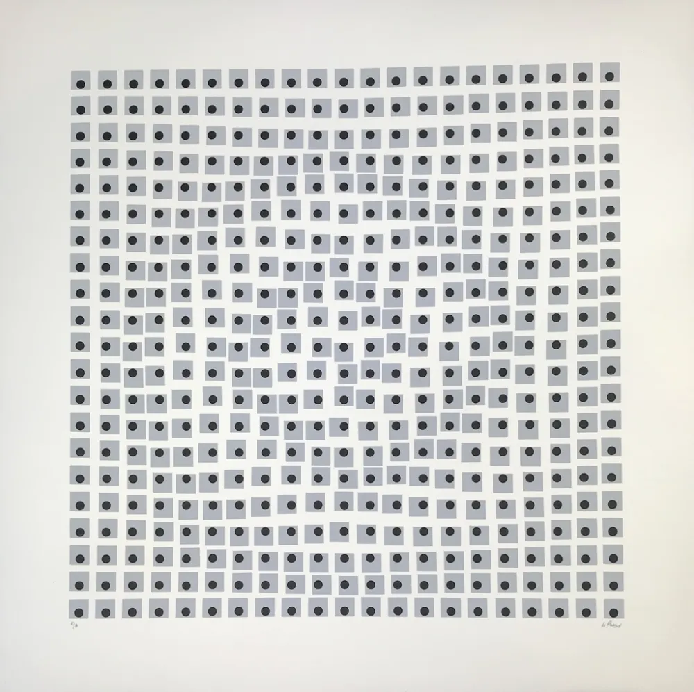 Serigrafia Le Parc - Untitled 